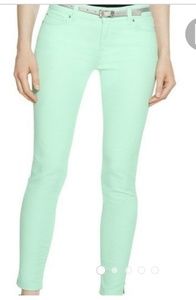 WHBM Mint Green Skimmer Pants